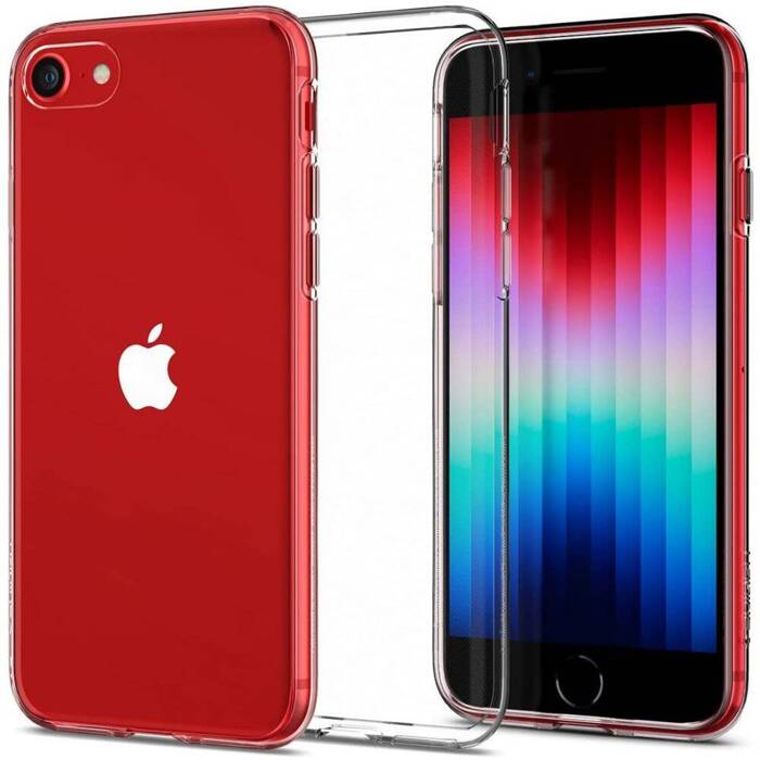 Case Spigen iPhone SE 2022 2020 7 8 Liquid Crystal Clear Case