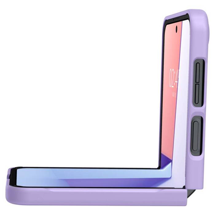 Coque Spigen Peau d'air Galaxy Z Flip 5 Rose Purple Case