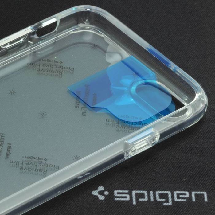Etui Spigen iPhone SE 2022 2020 7 8 Ultra Hybrid Przezroczyste Clear Przezroczysty Case + Szkło Spigen Full Cover