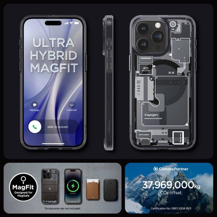 Etui Spigen Ultra Hybrid Mag MagSafe iPhone 15 Pro Max Zero One Case