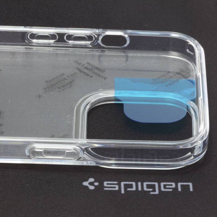 Spigen iPhone 13 Pro Ultra Hybrid Crystal Transparent Clear Case + Szkło hartowane Spigen Glas.Tr Slim